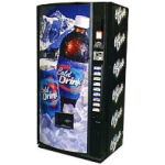 Dixie Narco 501-9 Machine à logo Dr. Pepper pour boissons froides